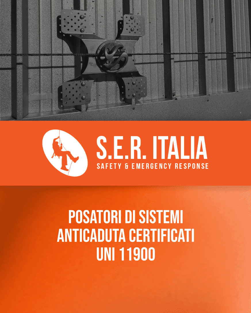 Posa linee vita con personale certificato UNI 11900: la garanzia di sicurezza S.E.R. Italia